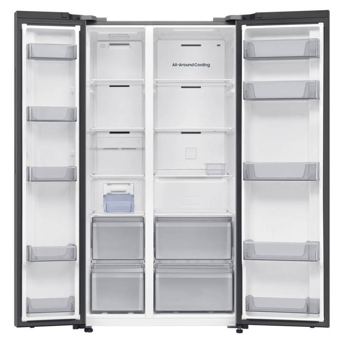 Samsung RS70F65Q1TWT — полезный объём 647 л обеспечивает удобное хранение для большой семьи
