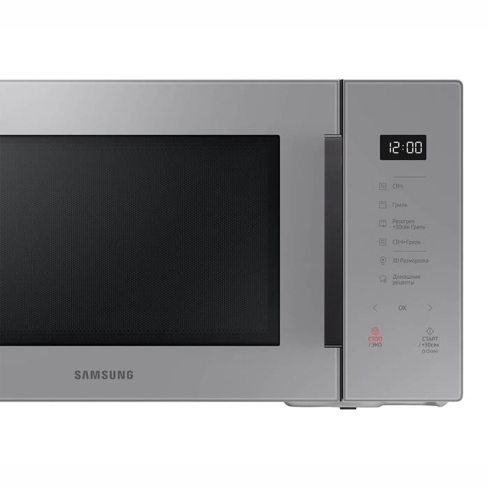 SAMSUNG MG30T5018AG — отдельностоящая микроволновка с грилем и полезным объемом 30 л. Отличный выбор для большой кухни. Заказать с доставкой в Бишкеке