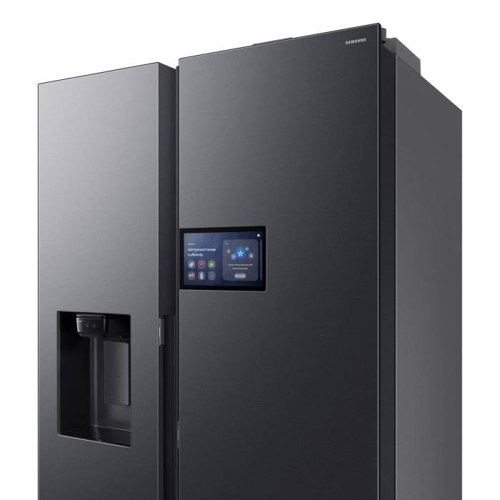 Samsung RS90F65D1FWT — инновационный 9-дюймовый LCD-дисплей AI Home с поддержкой Wi-Fi, SmartThings, голосового управления Bixby и Bluetooth