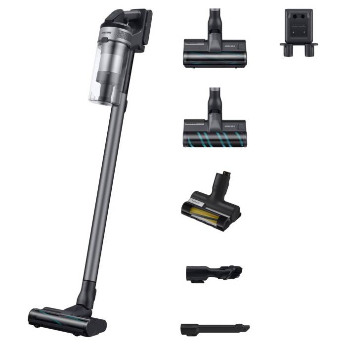 Samsung Jet 75E — аккумулятор 21.6 В, до 60 минут автономной работы с возможностью быстрой замены