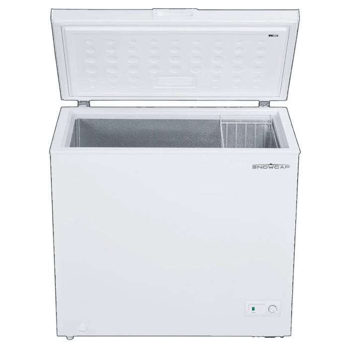 SNOWCAP CF-200 — компактный морозильный ларь 200 л, энергокласс A+, купить в Бишкеке