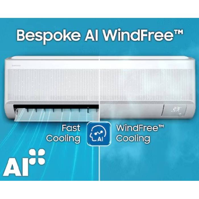 Кондиционер SAMSUNG AR80F09CABWNER WindFree™, inverter (до 25 м²) — настенный — Onbir.kg Бишкек, Кыргызстан