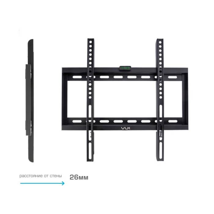 Настенный фиксированный кронштейн VLK Trento-33 Black — Тип установки: настенный — Onbir.kg Бишкек, Кыргызстан