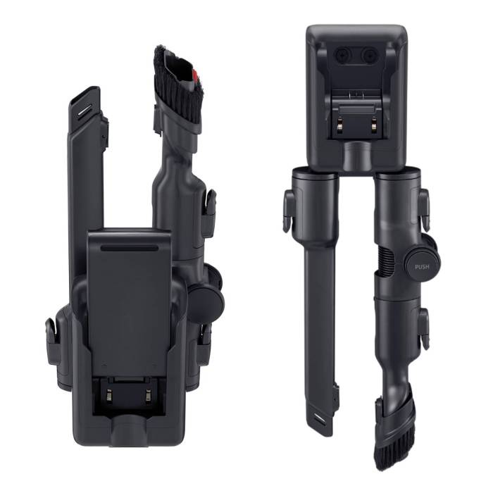 SAMSUNG Jet™ 85 — съёмный Li-ion аккумулятор 25,2 В, до 60 минут работы, зарядка ~210 минут