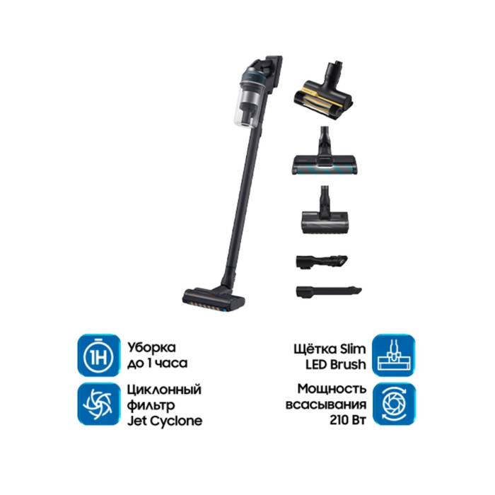 SAMSUNG Jet™ 85 — моющийся контейнер и фильтры (с обязательной просушкой после мытья)