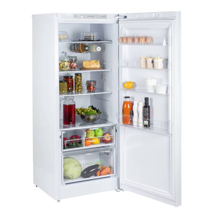 Бирюса 6142 — холодильник без морозильной камеры, 4 полки, 2 ящика, цена отличная. Заказать по городу.