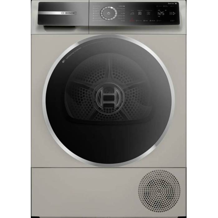 Bosch WQB245BXME — сушильная машина Serie 8 с тепловым насосом и загрузкой 9 кг, купить в Бишкеке с доставкой