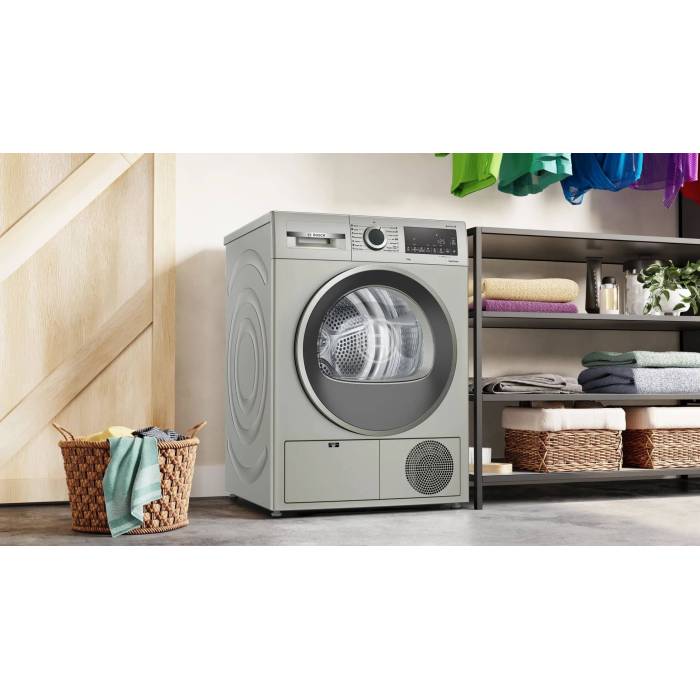 Bosch WQG1420XME — система AutoDry автоматически завершает цикл при нужной степени сухости