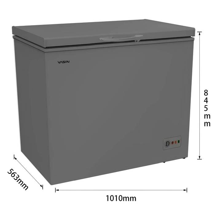 YASIN BC/BD-330ADS — удобные размеры: 1010×563×845 мм, подходит для дома, магазинов и кафе