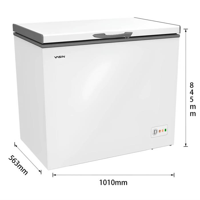 YASIN BC/BD-330AW — высокая морозильная способность — до 10 кг/сутки для хранения большого объема продуктов