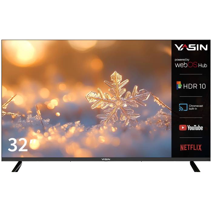 Телевизор Yasin 32UD81: LED, 32", WebOS, Wi-Fi, Smart TV, HD 1080i, YouTube. Купить в Бишкеке с доставкой