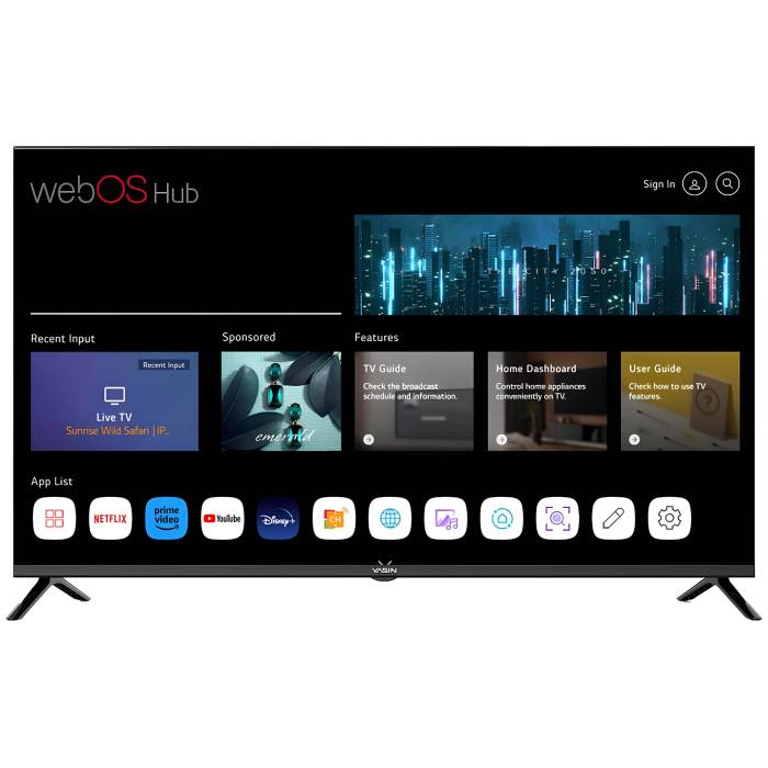 Yasin 43UD81: LED-телевизор, 43", WebOS, 1080p Full HD. Заказать онлайн с доставкой по Кыргызстану