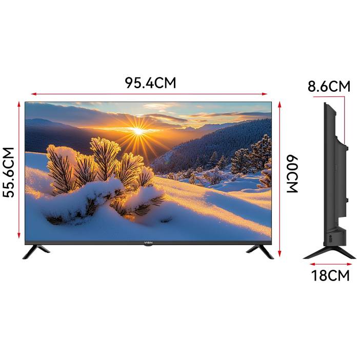 Телевизор Yasin 43UD81: 43", WebOS, Full HD 1080p. Доставка в Бишкеке