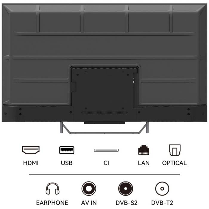 Yasin 65Q90: QLED-телевизор, 165 см, Google TV, Android OS. Купить с доставкой по Кыргызстану