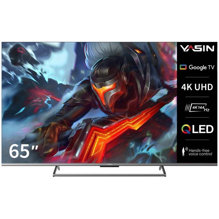 Телевизор Yasin 65Q9K QLED PRO 4K GAME Google TV