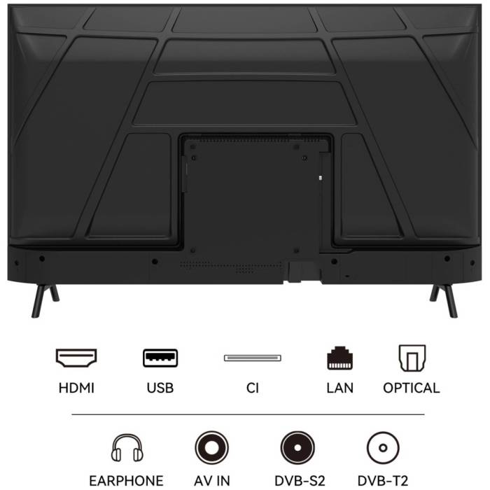 Телевизор Yasin LED 65G11K: HDR 10, Dolby Vision, 4K UHD, LED, голосовое управление. Заказать онлайн с доставкой
