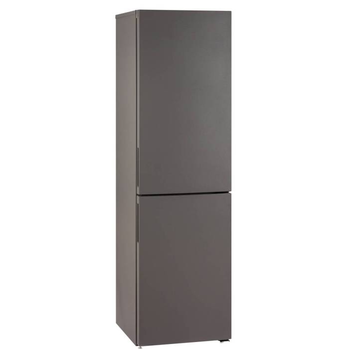 Бирюса W6149 — двухкамерный холодильник с нижним расположением морозильной камеры, общий объем 380 л (холодильная камера 245 л, морозильная 135 л), класс энергоэффективности A, уровень шума до 41 дБ, цвет матовый графит.