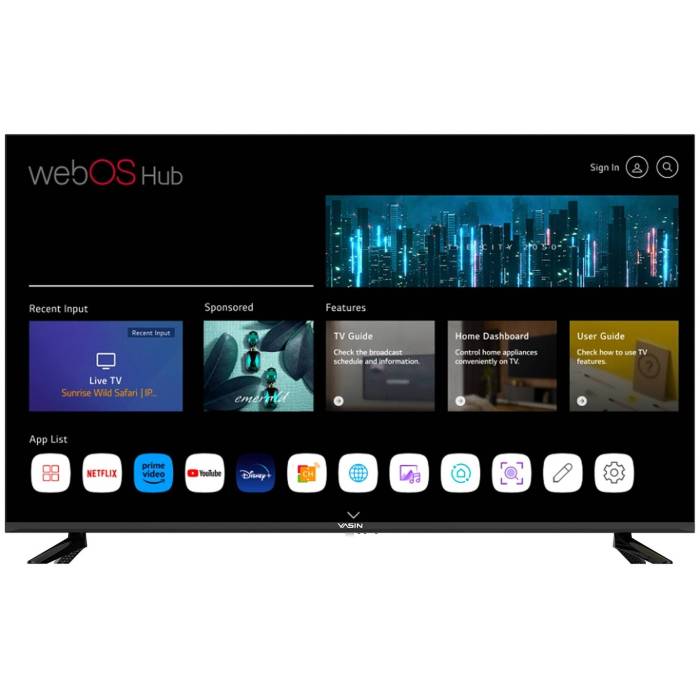 Yasin 50UD81: 50 дюймов, 4K UHD, LED-технология. Заказать с доставкой по Кыргызстану