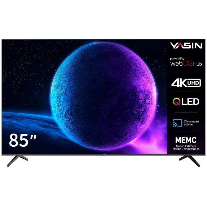 Телевизор Yasin QLED 85QM91 WebOS
