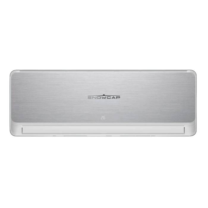 Кондиционер SNOWCAP AC 07 AU S/I — до 21 м², с ротационным компрессором и стеклянной панелью AU Silver, заказать с установкой в Бишкеке