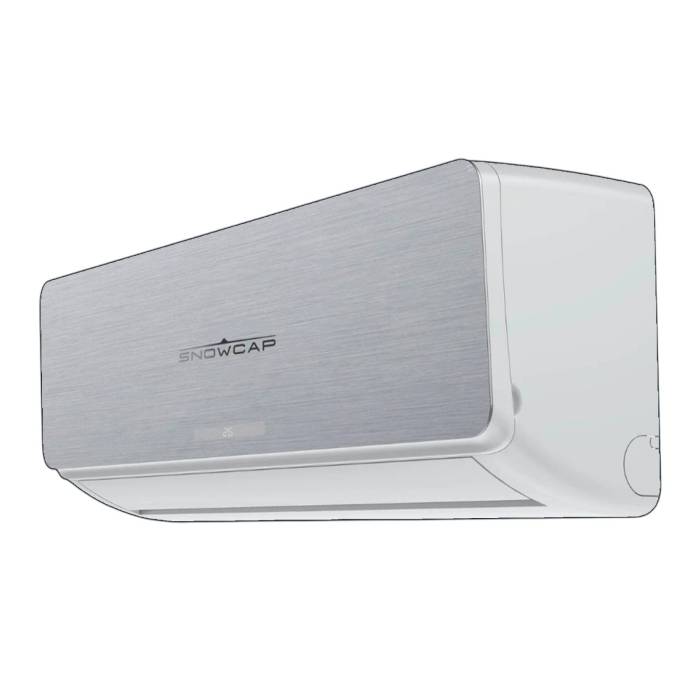Кондиционер SNOWCAP AC 18 AU S/I — до 50 м², стеклянный дизайн и качественная комплектация, заказать с доставкой в Бишкеке