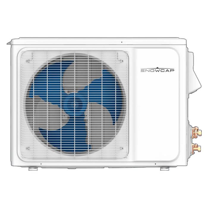 Кондиционер SNOWCAP AC 09 DC B/I — без инвертора, с оптимальной производительностью для комнат до 27 м², заказать с установкой по городу