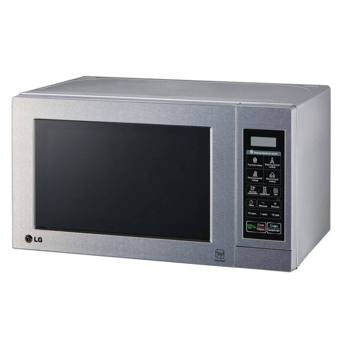 LG MS2044V — соло микроволновка для дома с функцией Eco On и 32 автопрограммами — купить в Бишкеке по доступной цене