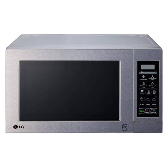 Микроволновая печь LG MS2044V с EasyClean и программами кухни мира — заказать онлайн в Бишкеке, с доставкой по городу и в Кыргызстане