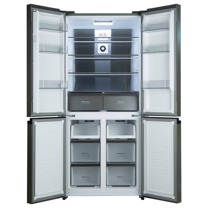 Бирюса CD 496 TBG — холодильная камера объемом 334 л с системой No Frost и равномерным распределением воздуха MultiFlow.