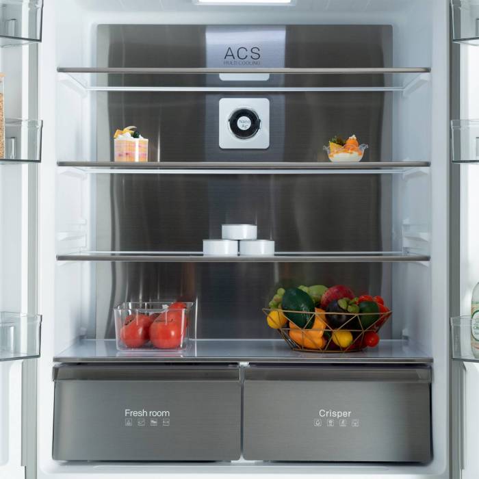 Бирюса CD 496 TBG — электронное управление с LED-индикацией, функция блокировки и технология Metal Cooling для оптимального охлаждения.