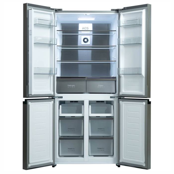 Бирюса CD 496 TWG — электронное управление с LED-индикацией режимов и функцией блокировки для удобства.