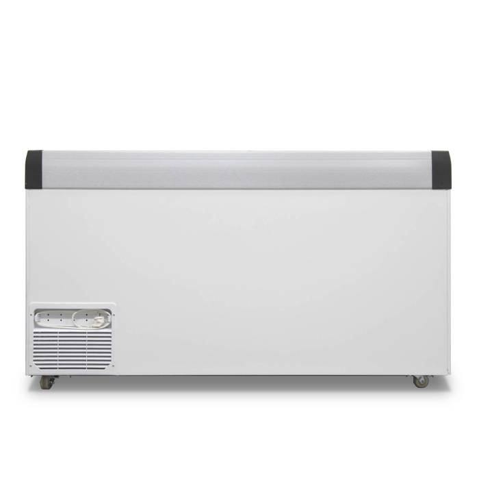 Морозильник витринный Бирюса CF50, объем 500 л, с раздвижными стеклами, LED-подсветка, температура от -18 до -25 °C, доставка по Бишкеку