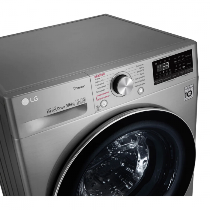 Купить стиральную машину с сушкой LG в Бишкеке онлайн в Кыргызстане заказать Стиральная машина с сушкой LG F4V5VG2S