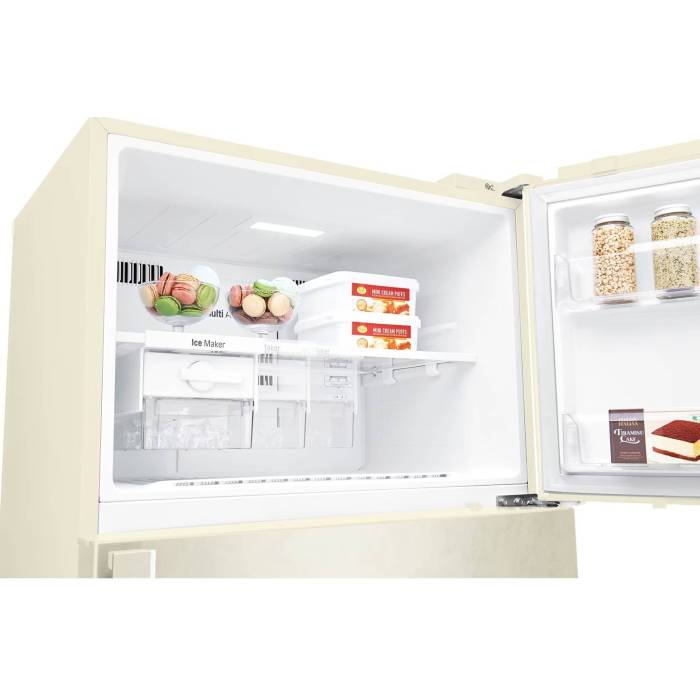 Холодильник LG GN-H702HEHL: 392 л, DoorCooling+, HygieneFresh+, сенсорный LED-дисплей, управление со смартфона. Заказать онлайн с доставкой