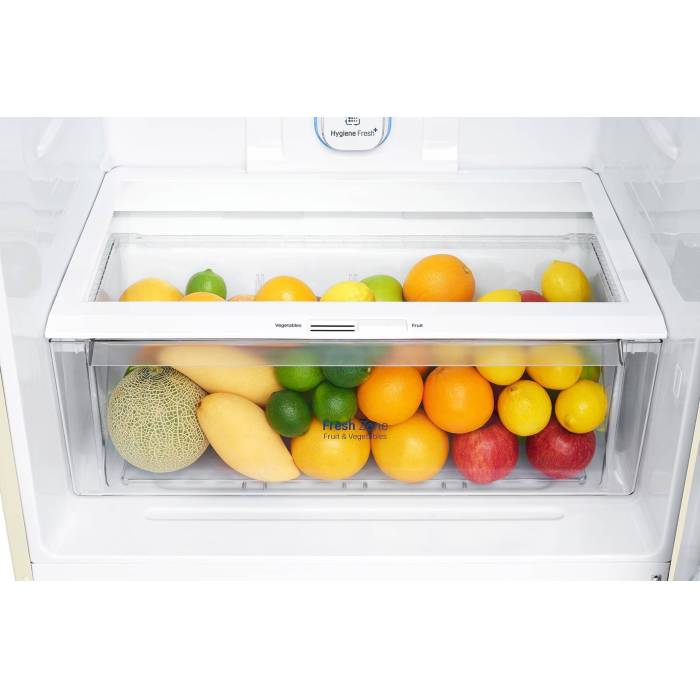 Холодильник LG GN-H702HEHL: 392 л, технология HygieneFresh+, DoorCooling+, сенсорный LED-дисплей. Доставка в Бишкеке