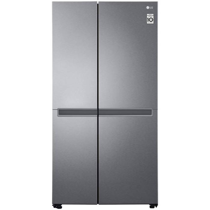 Купить холодильник LG GC-B257JLYV 643 л — двухдверный, черный графит, Total No Frost, инверторный компрессор. Доставка по Бишкеку и Кыргызстану
