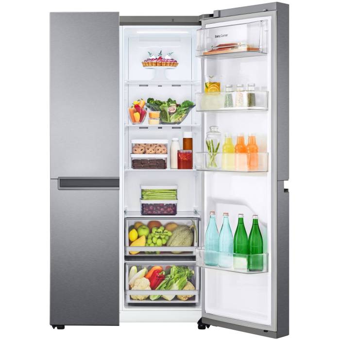 Заказать с доставкой холодильник LG GC-B257JLYV — объем 643 л, черный графит, инверторный компрессор. Доставка по Бишкеку и Кыргызстану