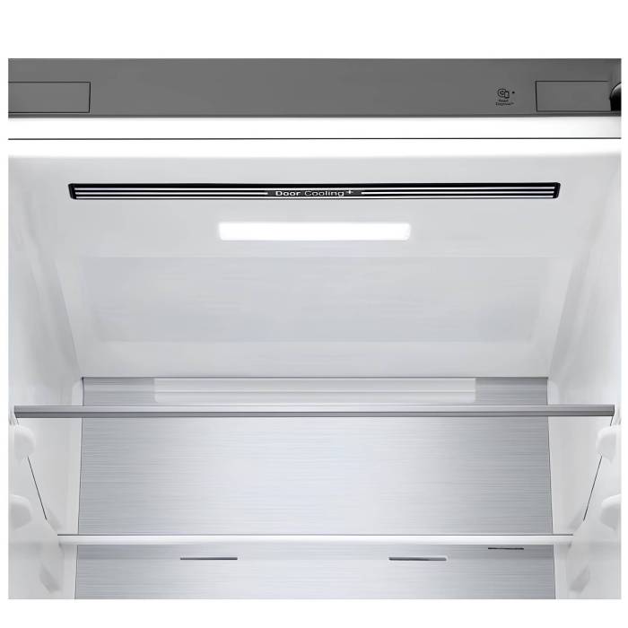Холодильник LG GC-B459FNPW: 377 л, с технологией DoorCooling+, инверторный компрессор, серебристый. Заказать онлайн в Бишкеке