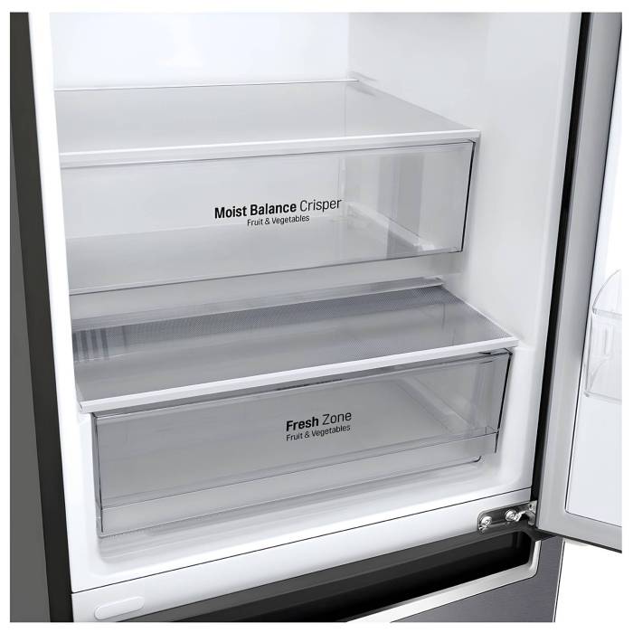 Холодильник LG GC-B459MLWM, 186 см, темно-графитовая сталь, компрессор Smart Inverter, система No Frost, доставка по Кыргызстану