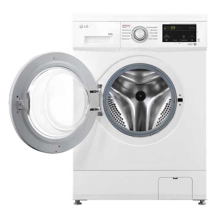 LG F2J3WS1W — стиральная машина 6.5 кг с системой прямого привода, заказать по Кыргызстану