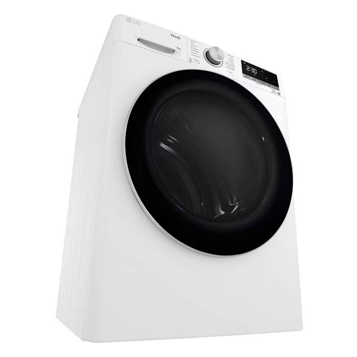 LG DC90V5V0W — сушильная машина с тепловым насосом, 9 кг, инверторный мотор, белая, заказать онлайн с доставкой по Кыргызстану