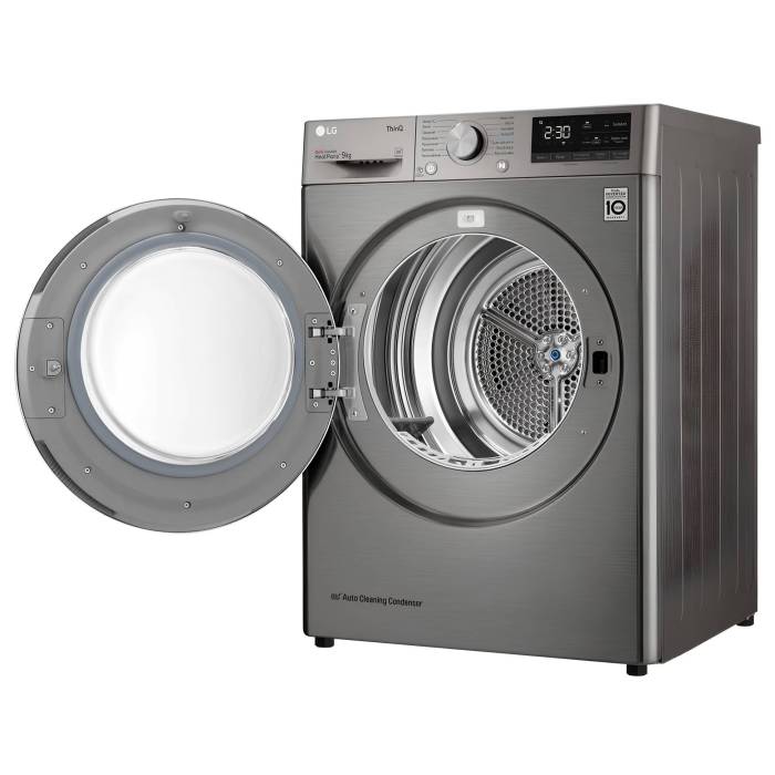 Сушильная машина LG DC90V5V9S, 9 кг, инверторный мотор, двойной фильтр, заказать онлайн с доставкой в Бишкеке