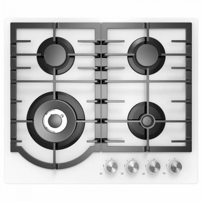 Варочная панель газовая Midea  MG696T GW 60 см цвет белый