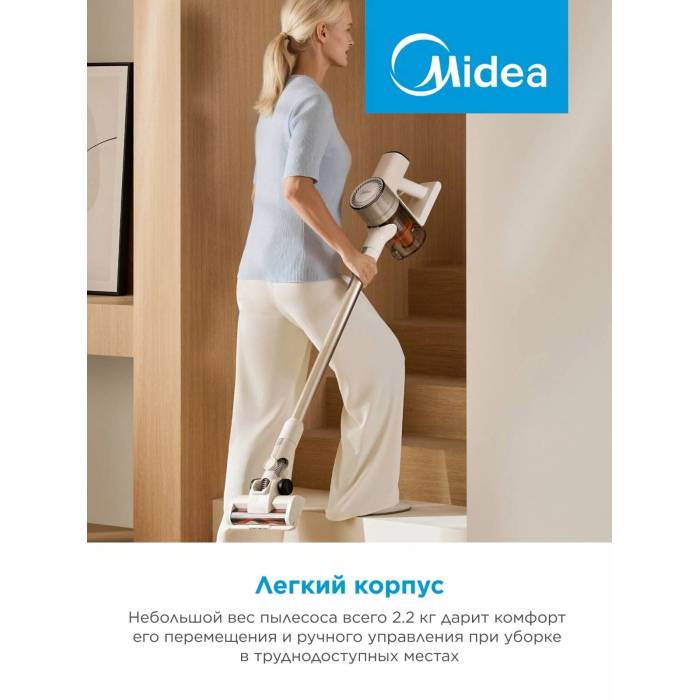 Пылесос Midea VSS-24Q до 40 минут работы купить Кыргызстан | ONBIR.KG