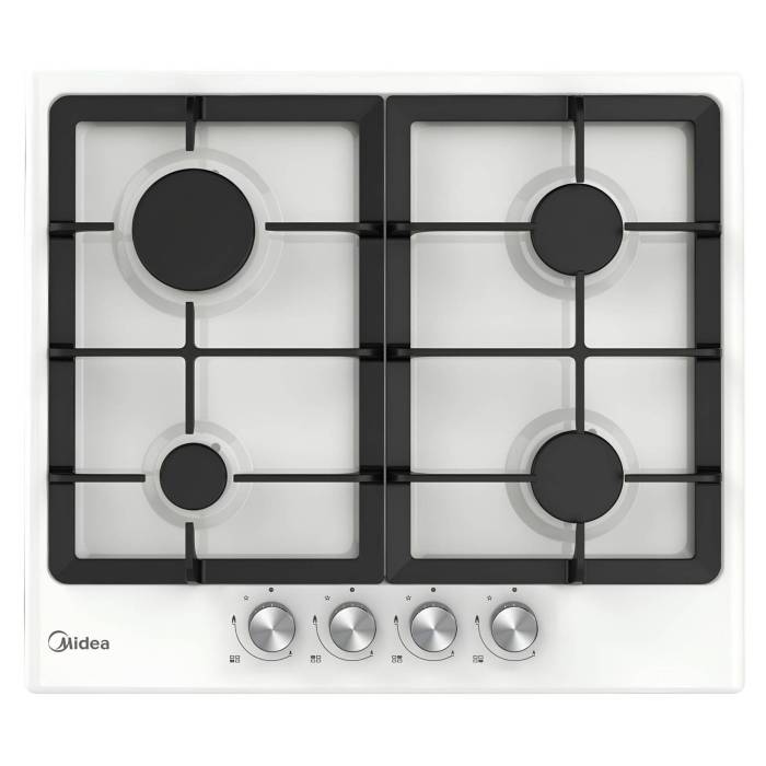 Купить встраиваемую газовую варочную панель Midea MG606 W в Бишкеке с доставкой по городу онлайн 