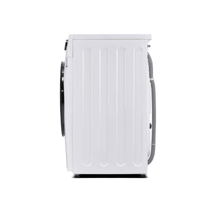 Midea MF200W90WB/W — 9 кг, барабан Water Magic Cube, активаторы S-образной формы, быстрая стирка 15 и 45 минут. Купить с доставкой по Бишкеку.