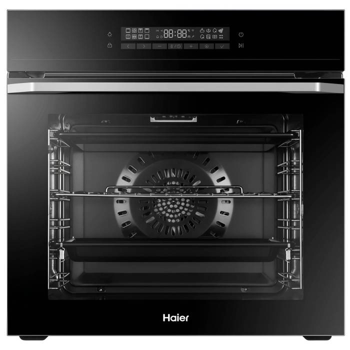 Духовой шкаф HAIER HOQ-P16AS5GB, 16 режимов нагрева, приготовление с паром, заказать с доставкой в Бишкеке