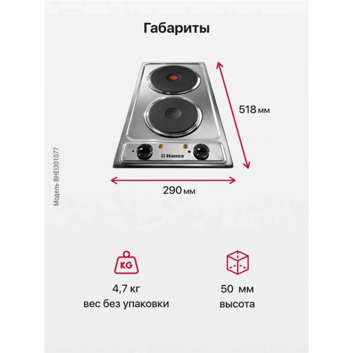 Варочная панель Hansa BHEI301077