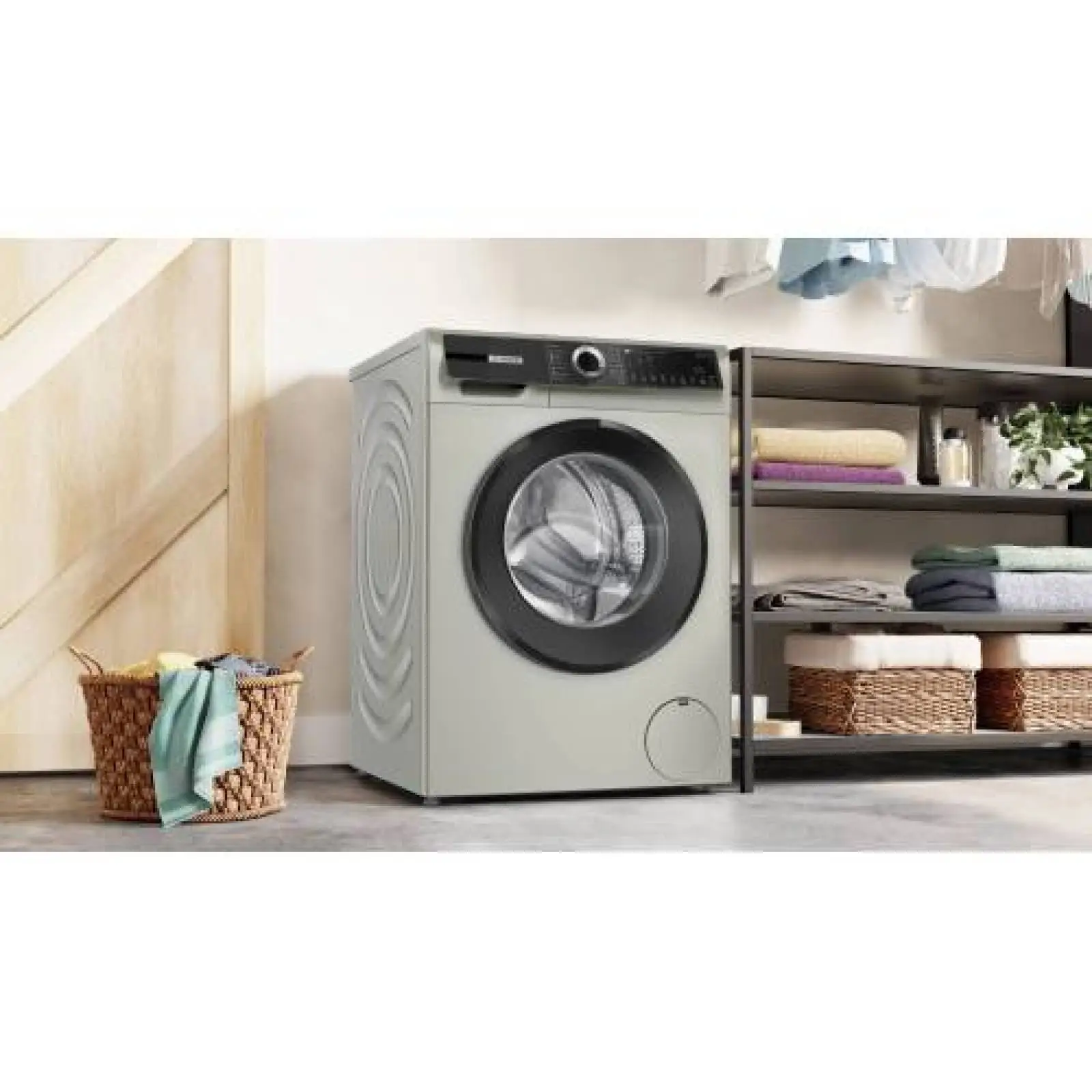 十三 Bosch WGK264ZXME стиральная машина 11 кг серебристая купить в