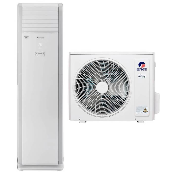 Колонный кондиционер GREE GVA55AL-M3NNC7A INVERTER до 150 м²
